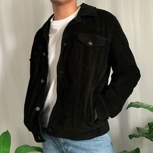 suede leather jacket